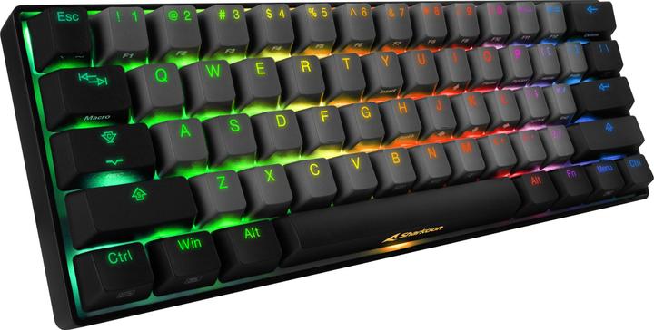 Actual product image Sharkoon SAC20 S4 PBT ANSI US