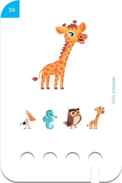 Actual product image First exercises - recognising animals