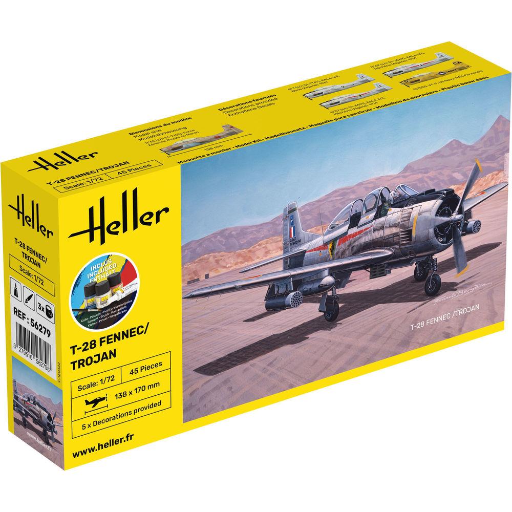Heller Starter Kit T-28 Fennec /Trojan