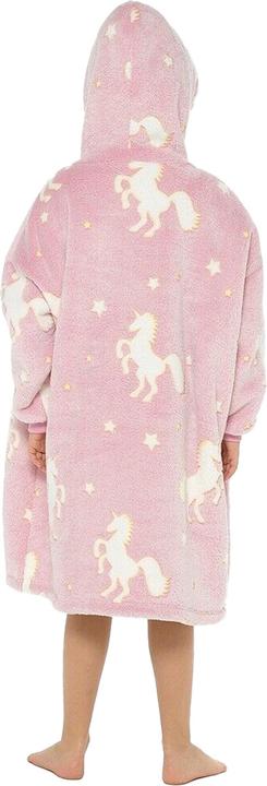 Produktbild Follow That Dream Glow In The Dark Unicorn Kapuzendecke (One Size)