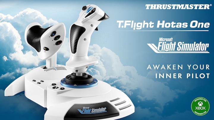 Actual product image Thrustmaster T. Flight Hotas One MSFS Special Edition (Xbox Series S, Windows, Xbox One S, Xbox One X, Xbox Series X)