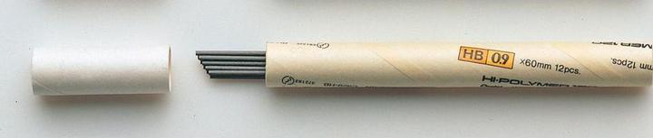 Immagine prodotto Pentel Punte di matita (12 Pezzo/i, Nero, 0.90 mm)