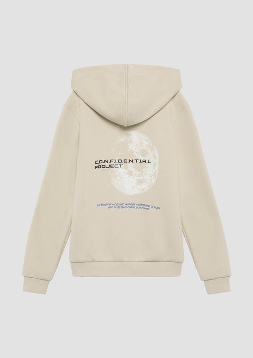 Produktbild S.Oliver Sweatshirt Wärmender Hoodie aus schwerer Sweat-Ware mit Rückenprint (134, 140)