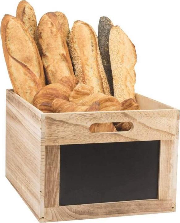 Actual product image Securit Holzbox TABLECADDY CR-CB braun 21x35x28.3cm (28.30 cm, 4.21 l, 1x)