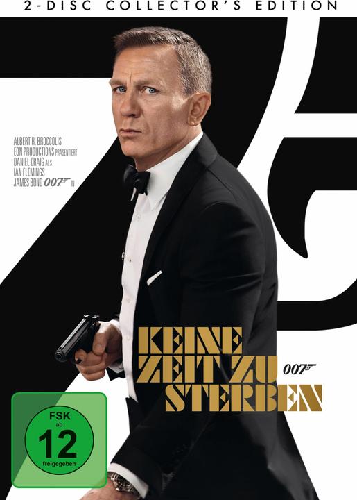 James Bond - Keine Zeit zu sterben (DVD, 2021, Deutsch, Englisch)