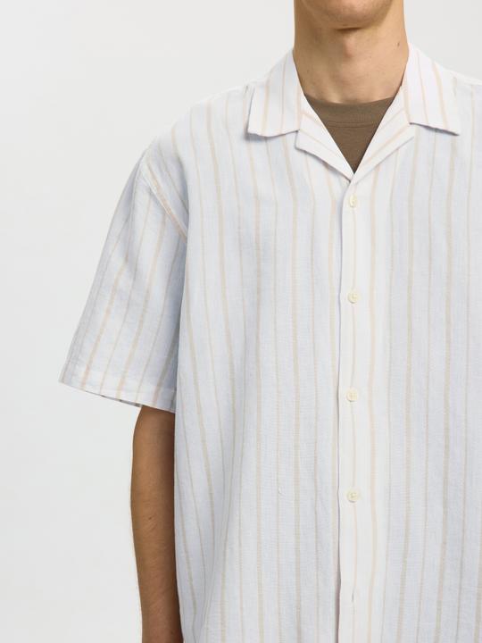 Actual product image Selected Leinenmix Kurzarmhemd (S)