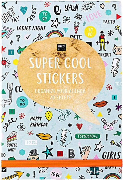 Rico Design Sticker book Super Cool
