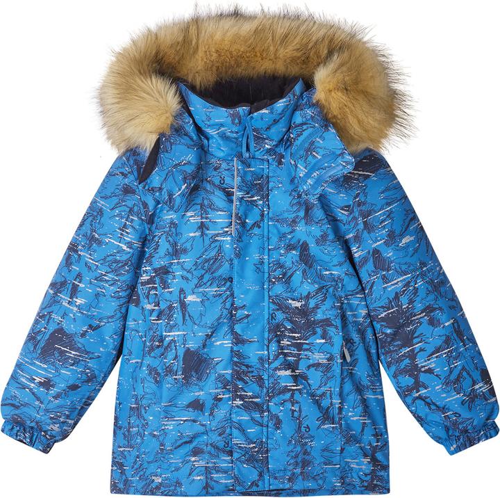 Actual product image Reima tec reflective winter jacket Sprig Soft Navy (104)