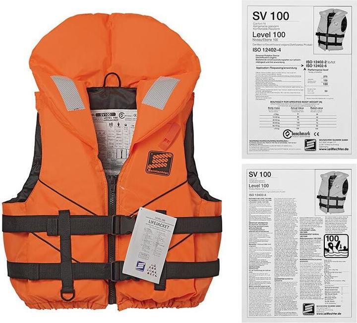 Produktbild ProPlus Rettungsweste Tornado Erwachsene (XL, XXL, 70 - 90 kg)