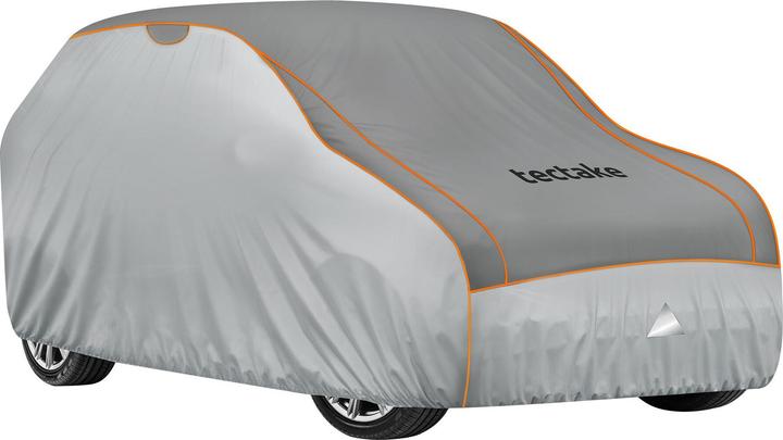 tectake Universal Car Cover Franz for Waterproof, Breathable, and Padded Protection