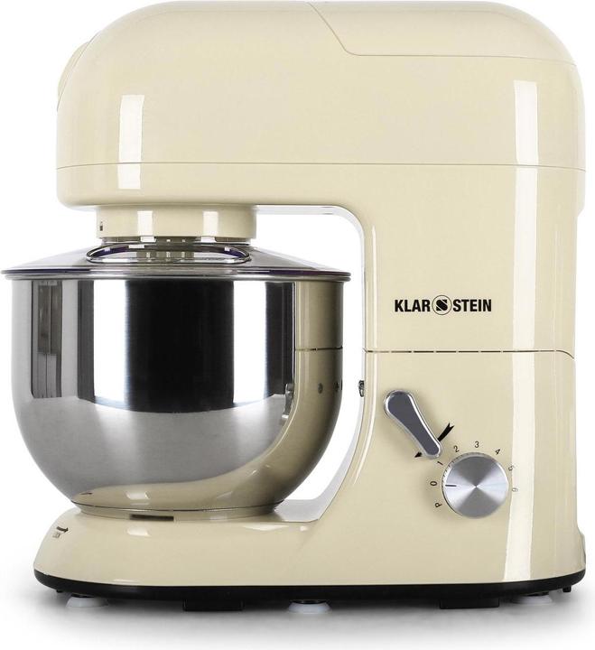 Actual product image Klarstein Lucia Morena Food Processor incl. Mincer1200W, 5 litres, Cream (1200 W, 5 l)