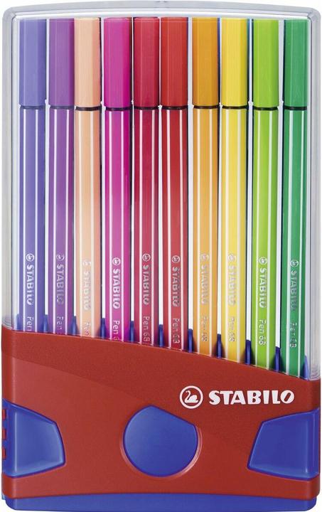 Produktbild STABILO Fasermaler Pen (farbsortiert, 20 x)