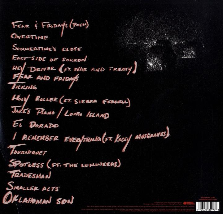 Produktbild Zach Bryan (Zach Bryan)