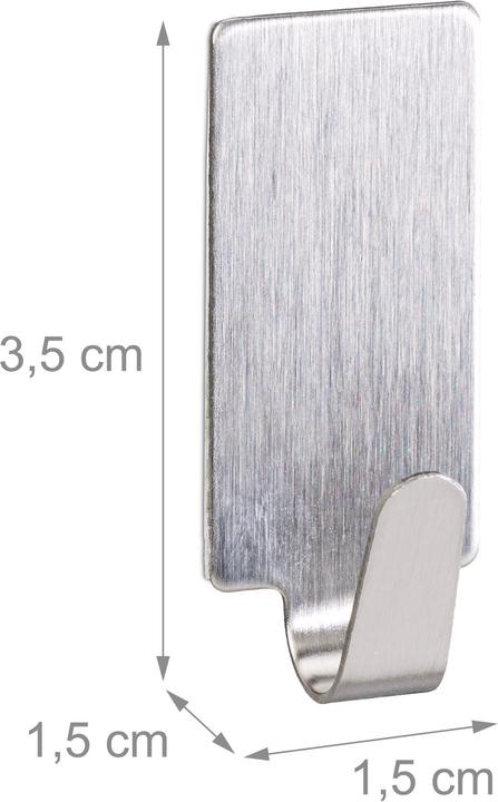 Actual product image Relaxdays Adhesive hook