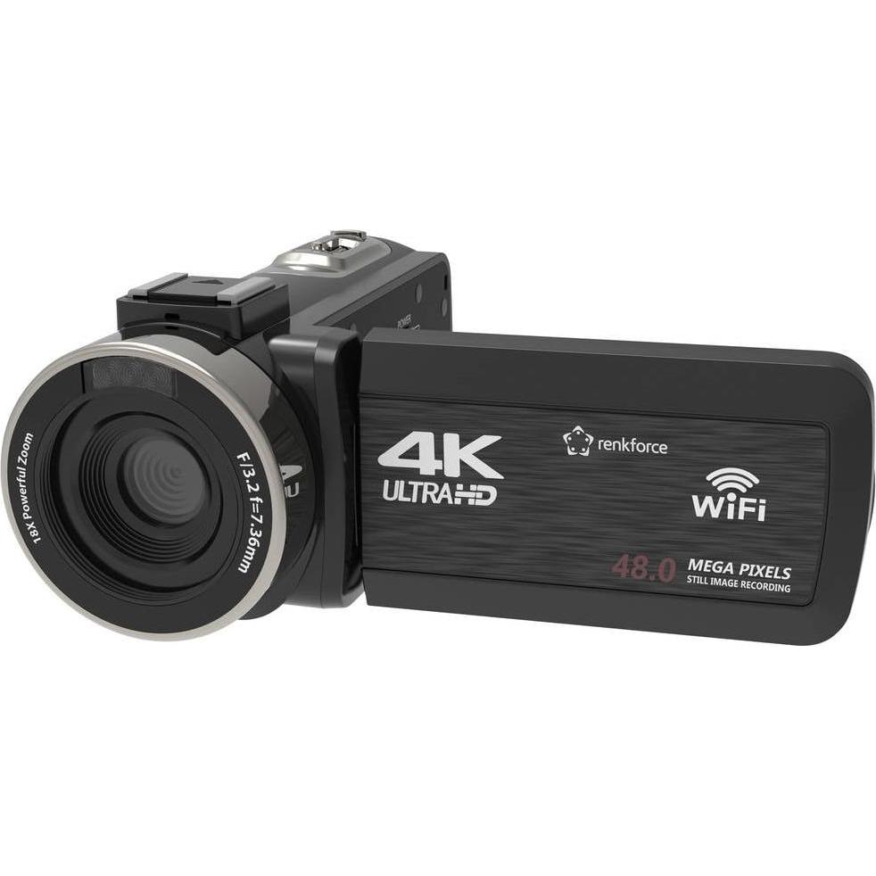 Renkforce RF-5798910 (13 Mpx), Videokamera, Schwarz