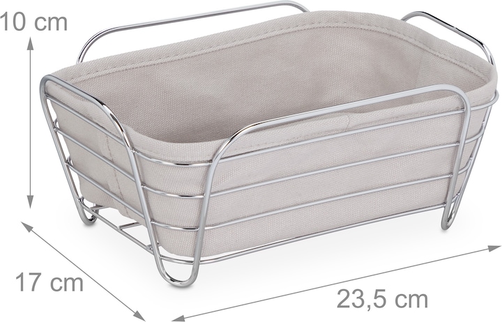 Actual product image Relaxdays Bread basket