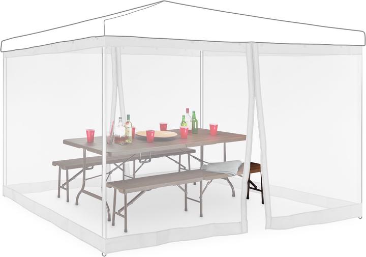 Actual product image Relaxdays Mosquito net pavilion (10 cm, 300 cm)