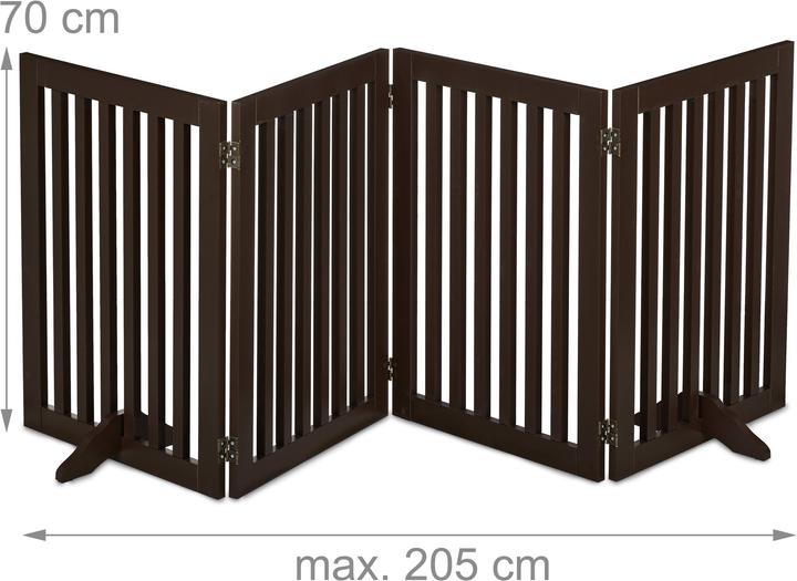 Produktbild Relaxdays Absperrgitter (206 cm)