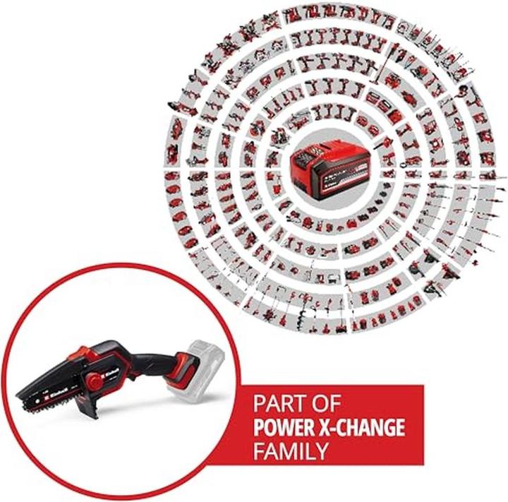 Produktbild Einhell 4600040 Akku Kettensäge GE-PS 18/15 Li BL-Solo Power X-Change 18V Li-Ion (Akku Kettensäge)