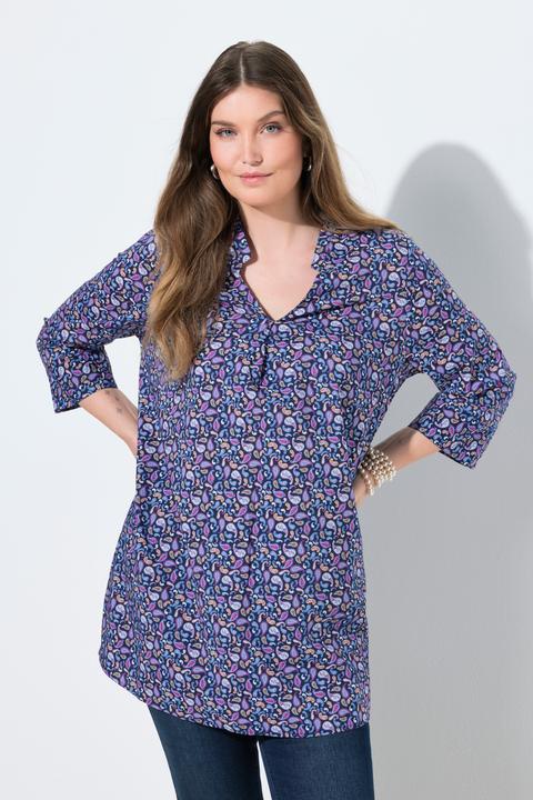 Actual product image Ulla Popken Paisley Tunic Blouse (62)