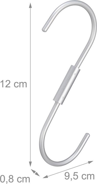 Actual product image Relaxdays S-hook
