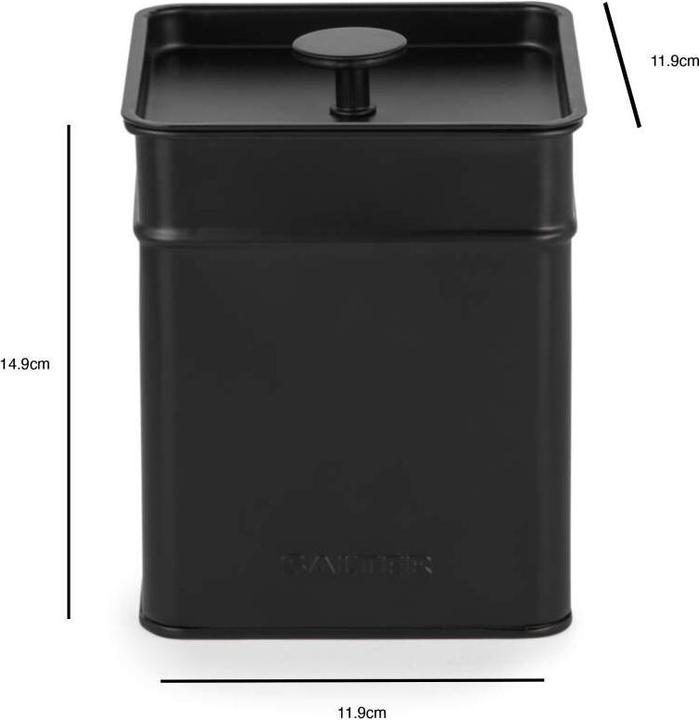 Actual product image Salter BW126141EU7 Kuro 4-Piece Bread Bin & Canister Set (14.20 l)