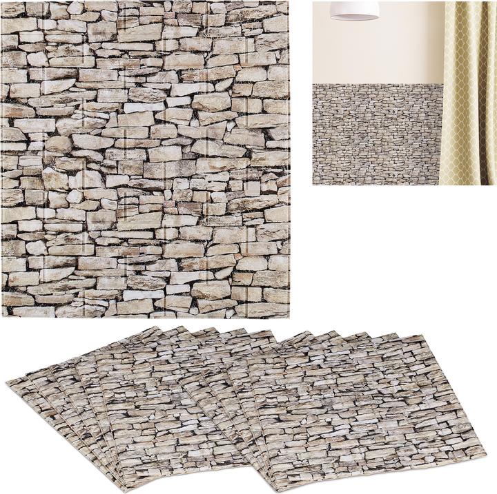 Produktbild Relaxdays Wandpaneele (70 x 77 cm)