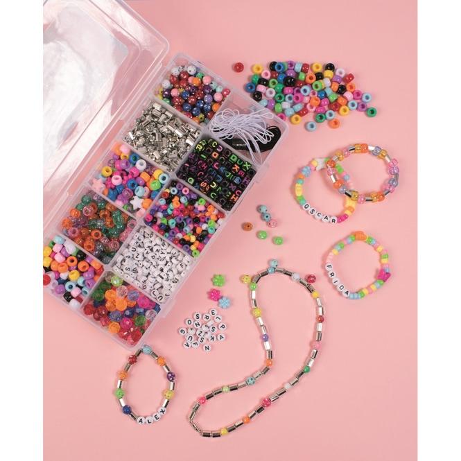 Actual product image Playbox Plastic beads in storage box