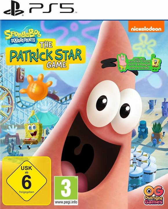 Bandai Namco Spongebob Squarepants: Il gioco di Patrick Star (PS5, DE, IT, FR)