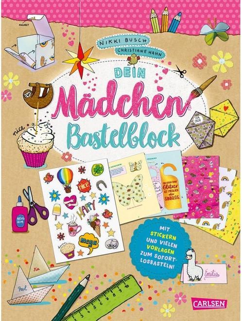 Immagine prodotto Dein Mädchen-Bastelblock (Tedesco, Christiane Hahn, Nikki Bush, 2024)