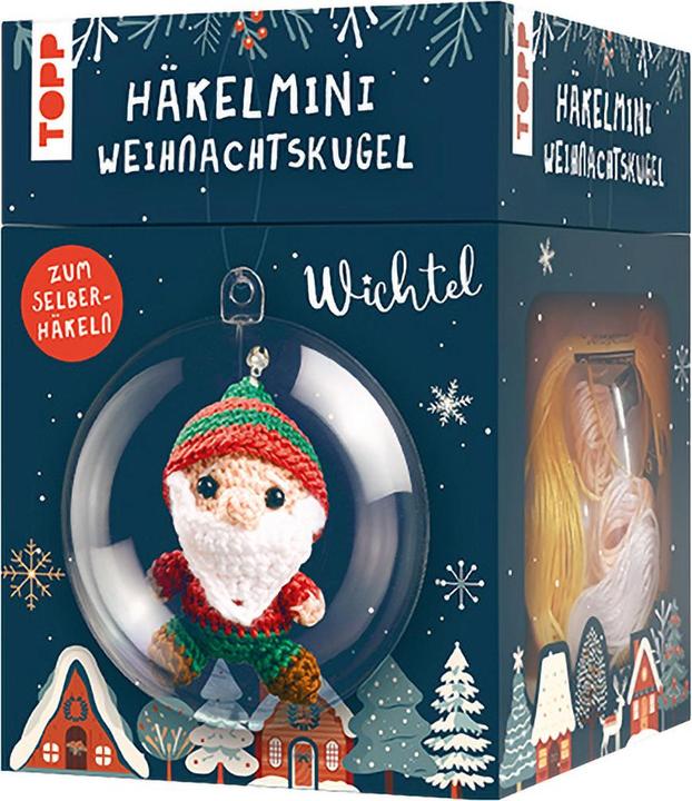 Produktbild Topp Konrad:Häkelmini-Weihnachtskugel Häkels
