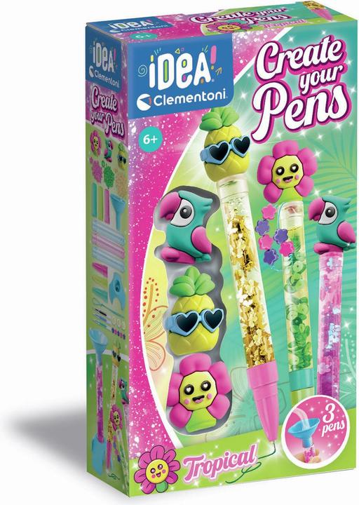 Clementoni Deine Stift Kreationen Tropical (Französisch)