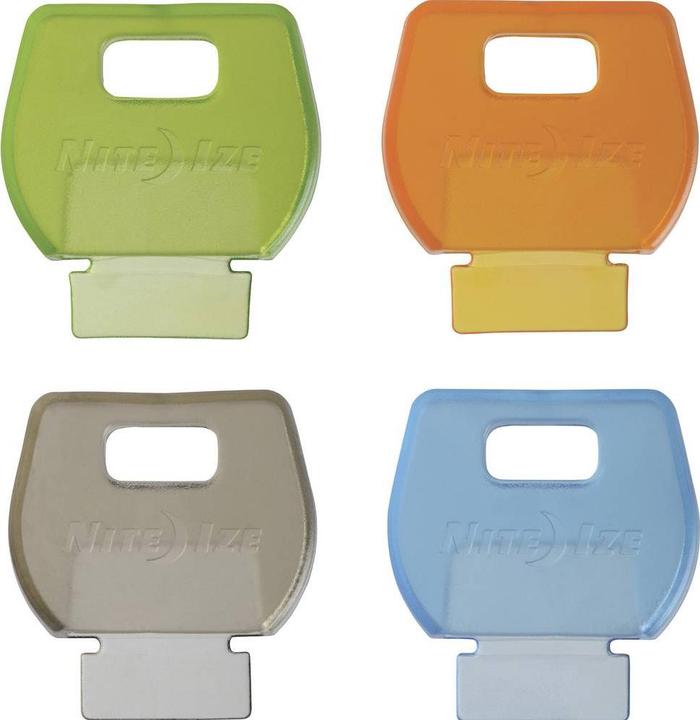 Actual product image Nite Ize IdentiKey™ Covers 4 pieces assorted