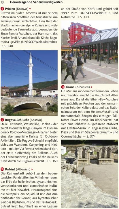 Produktbild Reiseführer Balkan (Deutsch, Shkëlzen Alite, Martin Bock, Birgitta Gabriela Hannover Moser, Frank Dietze, Matthias Koeffler, 2023)