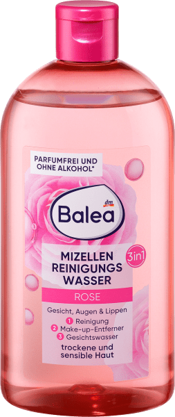 Actual product image dm Balea Micellar Cleansing Water (Micelle water, 400 ml)