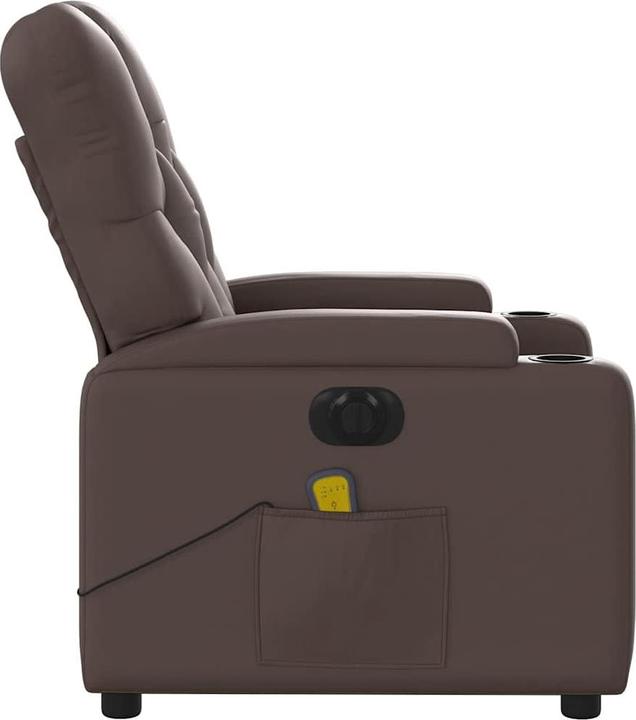 Produktbild vidaXL Massagesessel Elektrisch Kunstleder