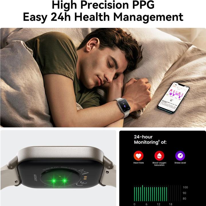 Actual product image Joyroom Smart Watch Fit-Life JR-FT3S (biały)