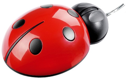 Produktbild Pat Says Now Ladybug Optical Mouse (Kabelgebunden)