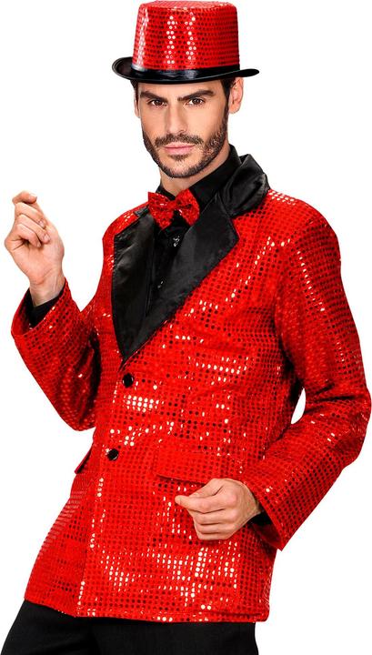 Actual product image Widmann Red Swing sequin jacket (L, M)