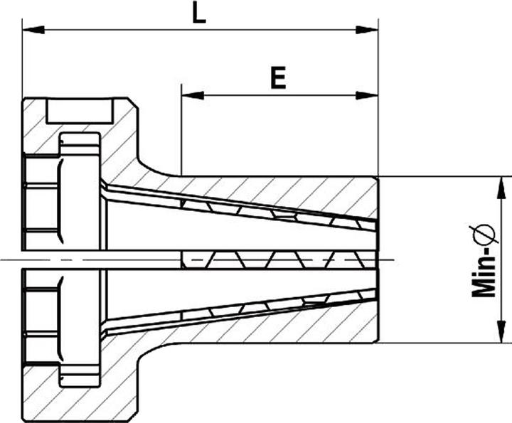 Produktbild Röhm Segmentspannhülsen AGILIS, Min. Ø 46,7, für Grösse 4