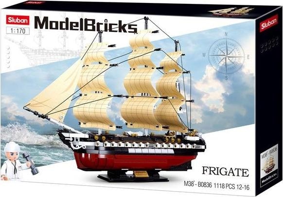 Sluban TOY CONTRUCTOR 1118PCS M38-B0836
