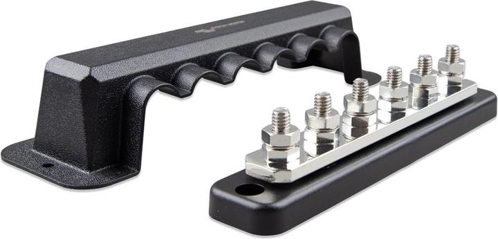 Actual product image Victron Energy Busbar 250A 6P M8 + cover