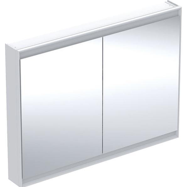 Geberit, Spiegelschrank, ONE Spiegelschrank mit ComfortLight, 2 Türen, Aufputzmontage, 120x90x15cm, 505.815.00.