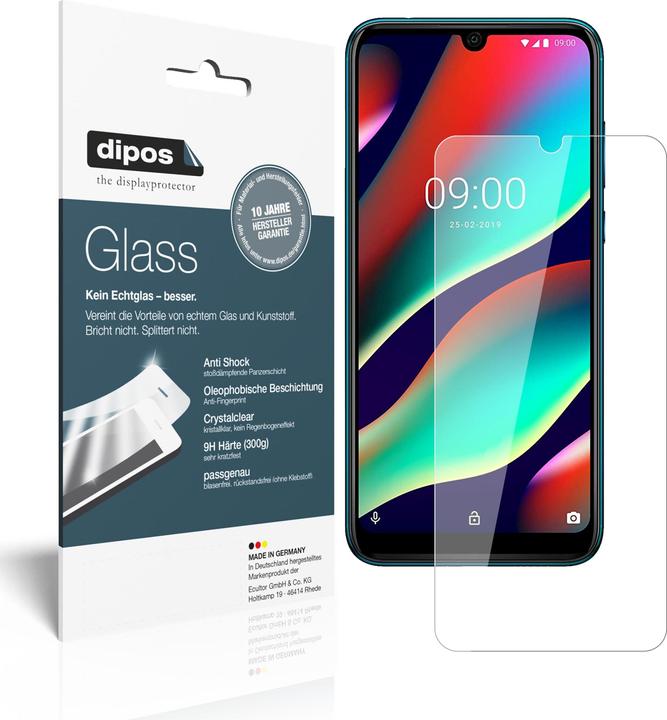 Produktbild Dipos Displayschutz Anti-Shock (1 Stück, Wiko View 3 Pro)