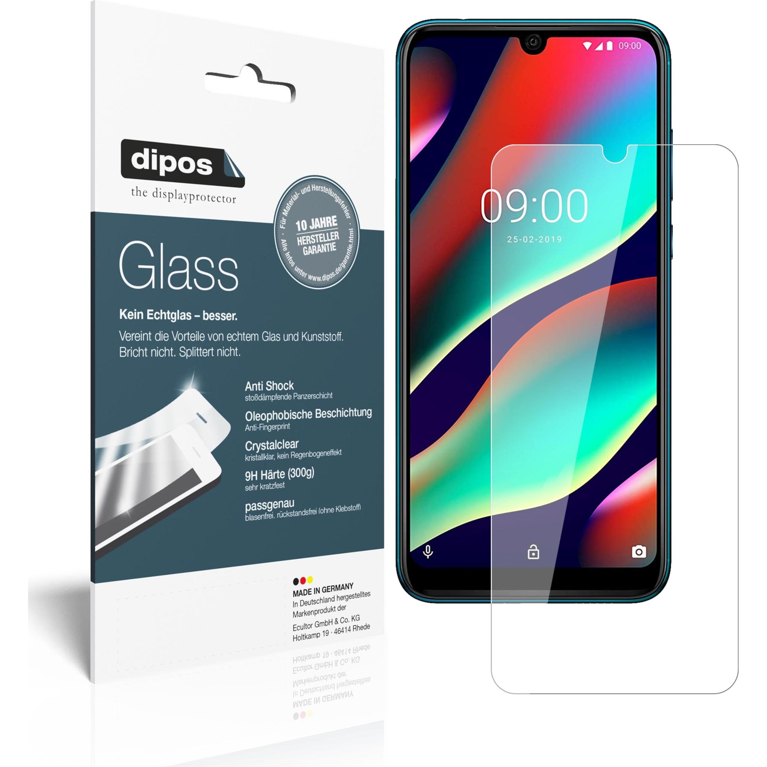 Thumbnail - Dipos Displayschutz Anti-Shock (1 Stück, Wiko View 3 Pro), Smartphone Schutzfolie, Transparent