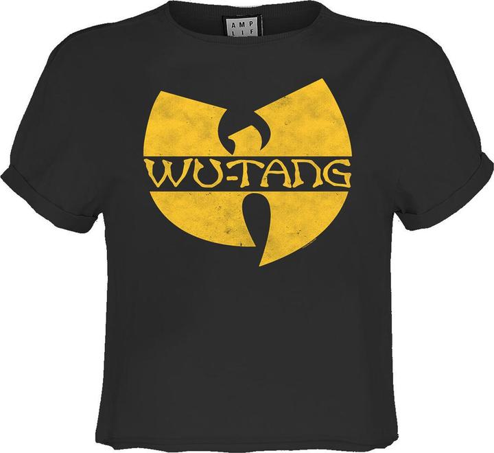 Actual product image Amplified Womens/Ladies Wu-Tang Clan Logo Crop Top (XXL)