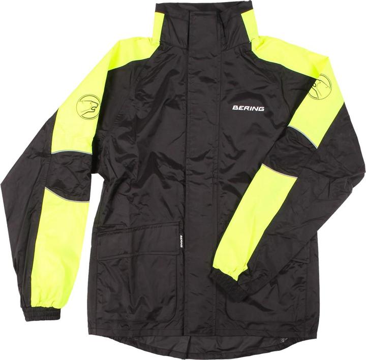 Actual product image Bering MANIWATA Regenjacke schwarz-fluogelb XS (Men, Women, XS)