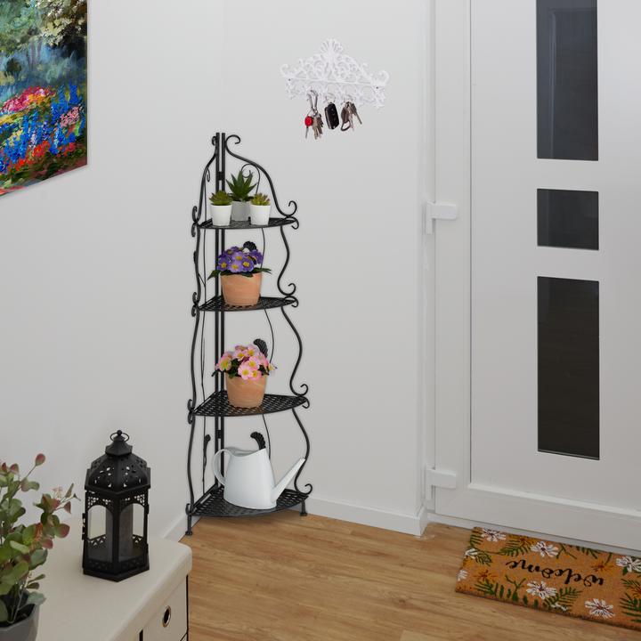 Actual product image Relaxdays Corner shelf (30 x 30 x 113 cm)