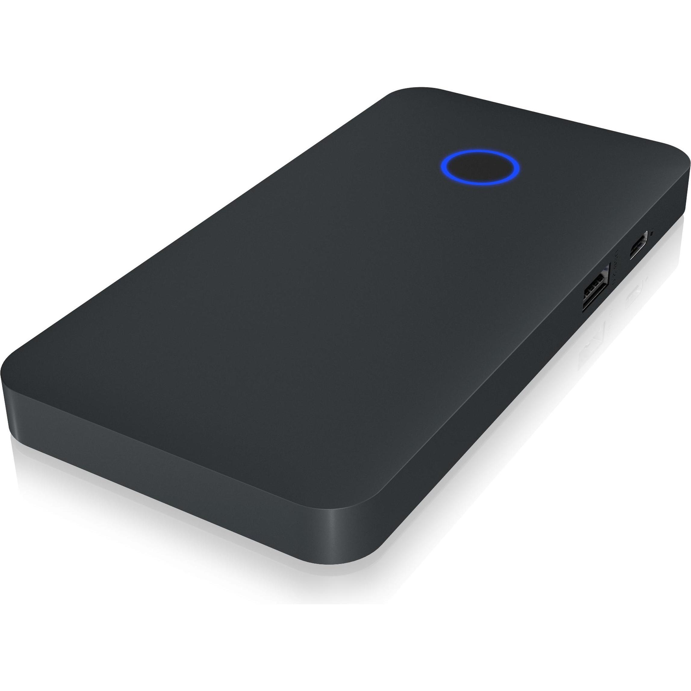 Thumbnail - Icy Box IB-DK2108M-C (USB-C, 8 Ports), Dockingstation + USB Hub, Schwarz