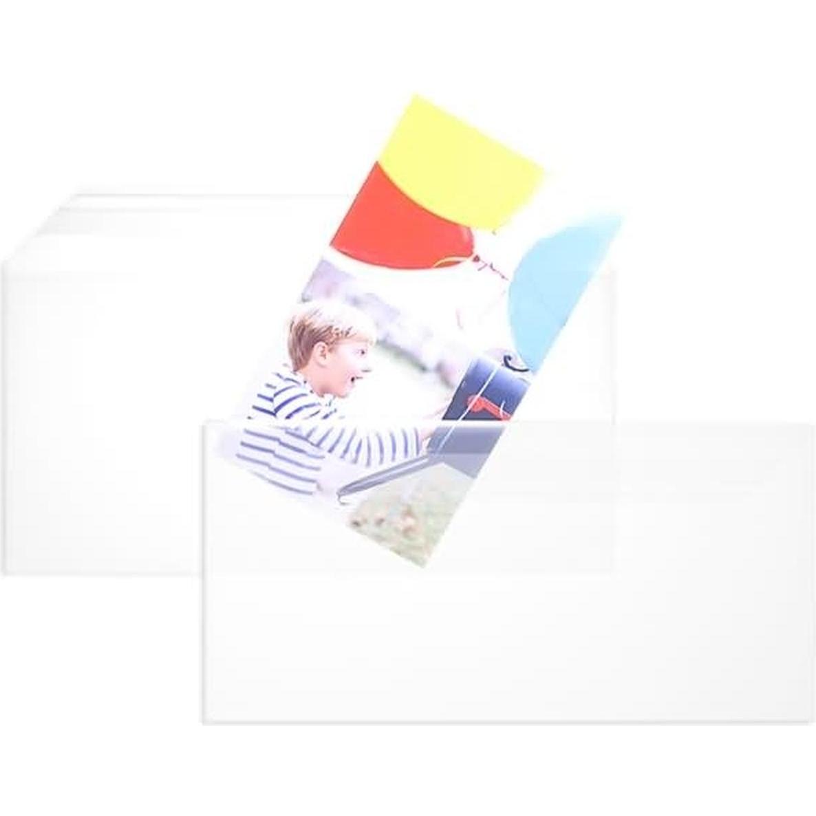 Blanke, Briefumschlag, Briefumschläge Offset transparent DINlang 100 my HK VE=100 Stück transparent (110 x 220 mm, 100 x...
